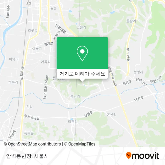 암벽등반장 지도