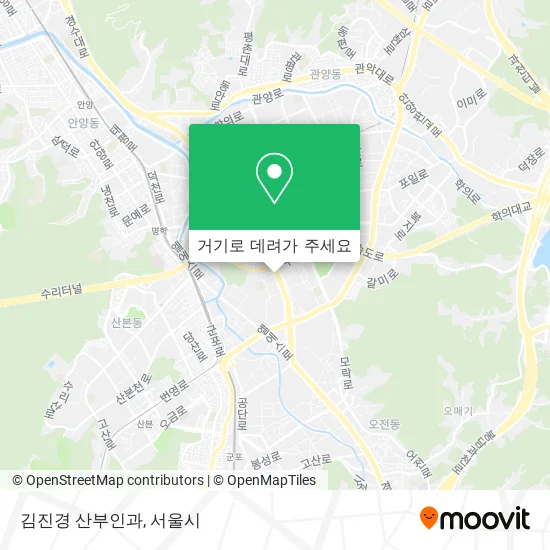 김진경 산부인과 지도