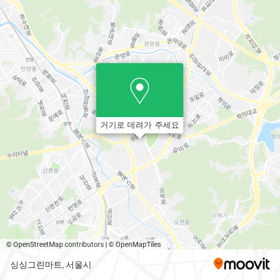 싱싱그린마트 지도