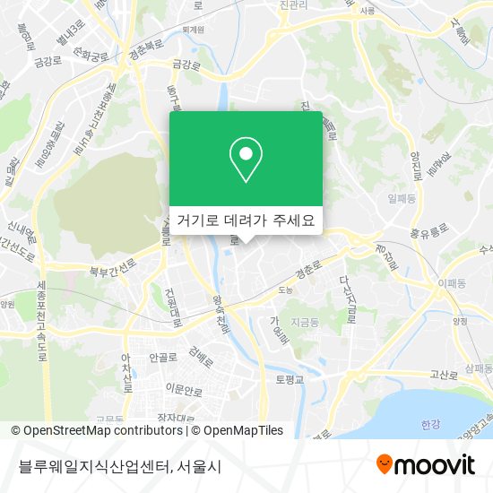 블루웨일지식산업센터 지도