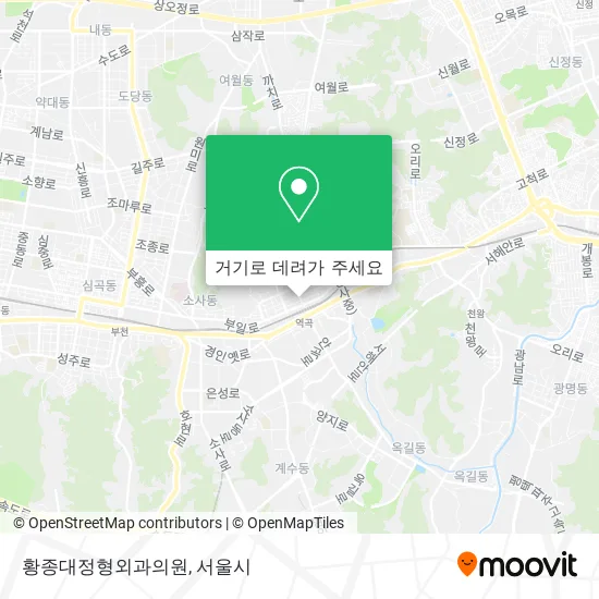 황종대정형외과의원 지도