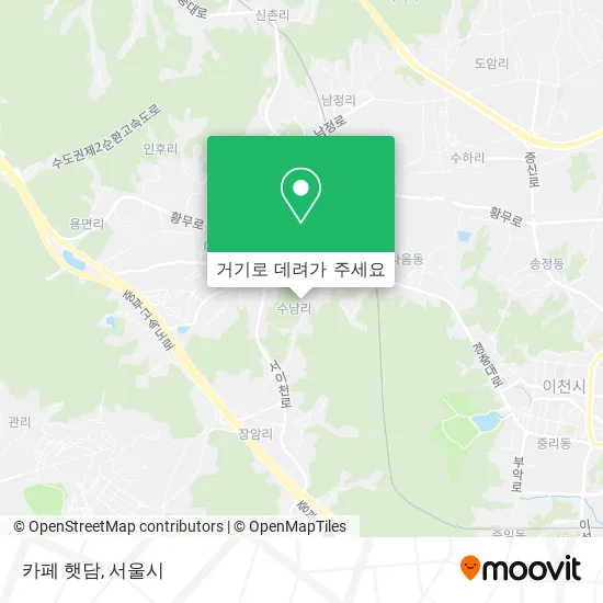 카페 햇담 지도