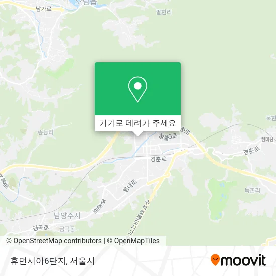 휴먼시아6단지 지도