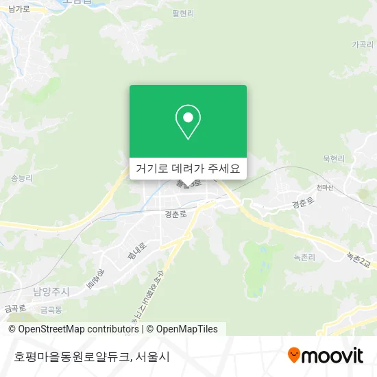 호평마을동원로얄듀크 지도