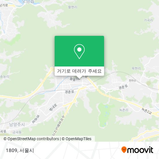 1809 지도