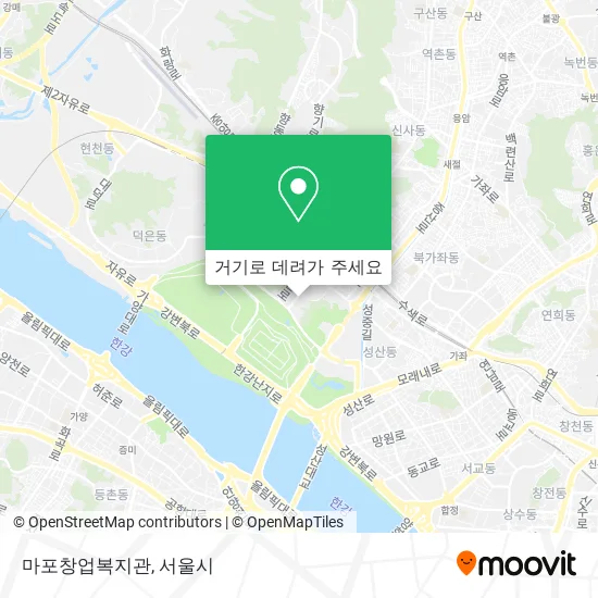 마포창업복지관 지도