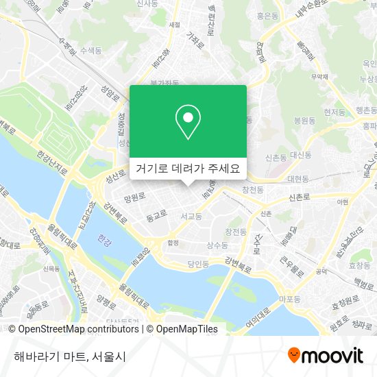 해바라기 마트 지도