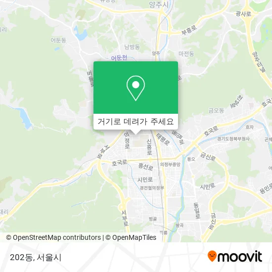 202동 지도