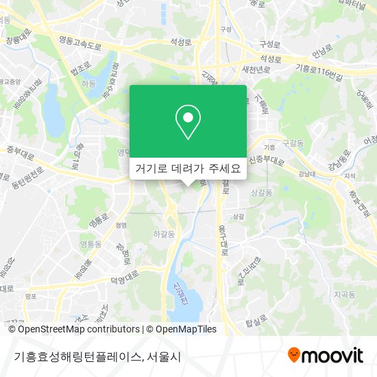 기흥효성해링턴플레이스 지도