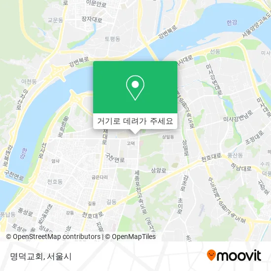 명덕교회 지도