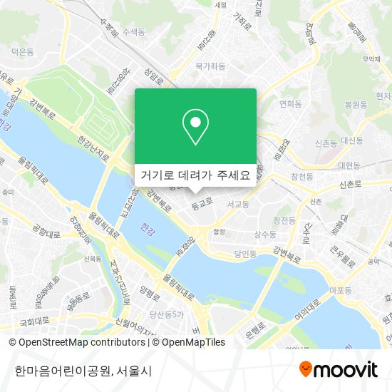 한마음어린이공원 지도