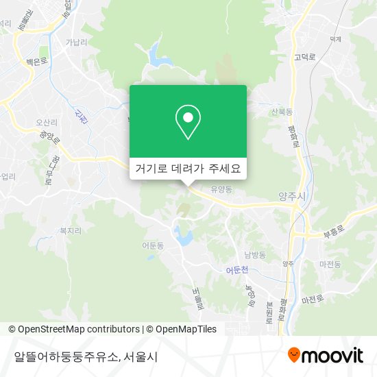 알뜰어하둥둥주유소 지도