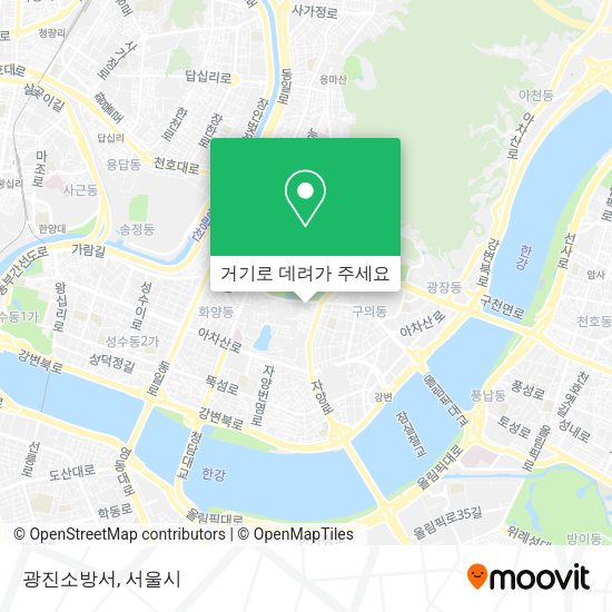 광진소방서 지도