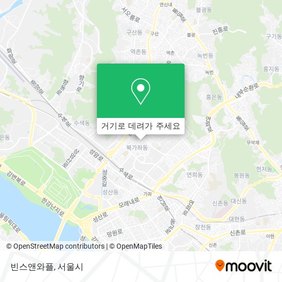 빈스앤와플 지도