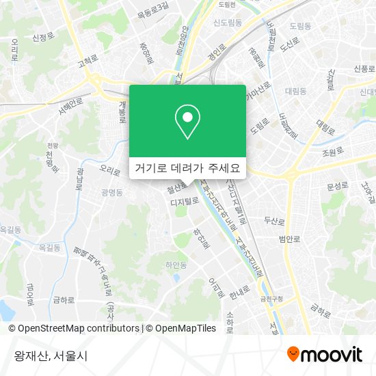 왕재산 지도