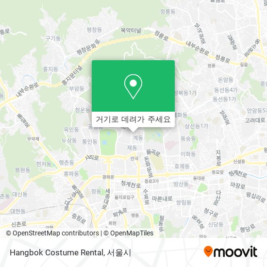 Hangbok Costume Rental 지도