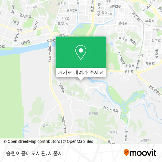 송린이음터도서관 지도