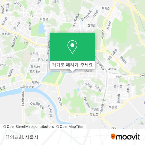 뀸의교회 지도