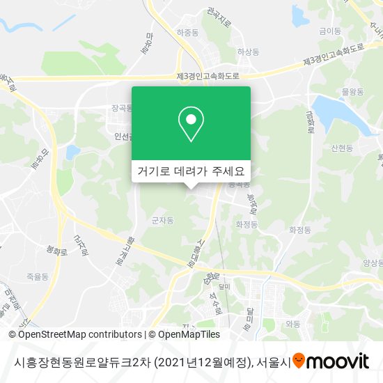 시흥장현동원로얄듀크2차 (2021년12월예정) 지도