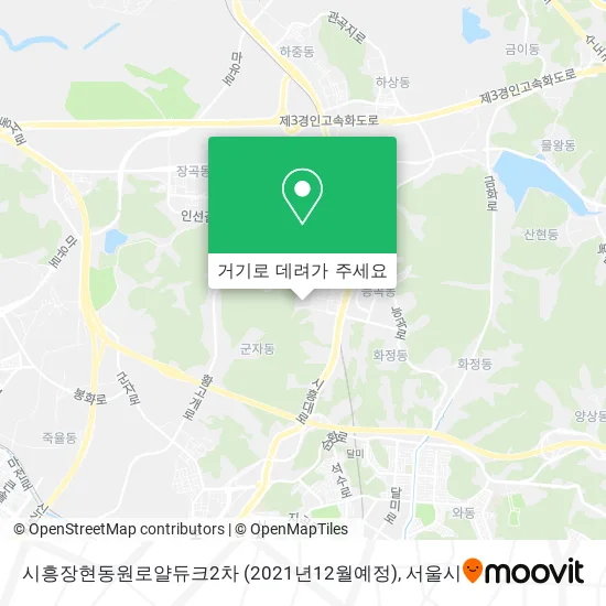 시흥장현동원로얄듀크2차 (2021년12월예정) 지도