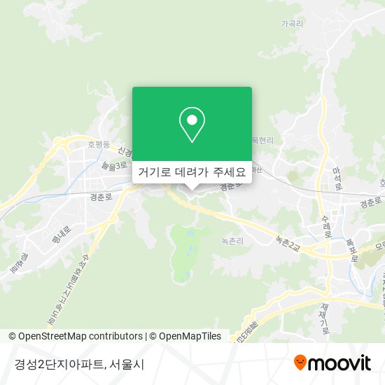 경성2단지아파트 지도