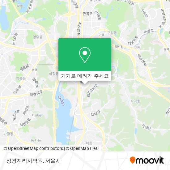 성경진리사역원 지도