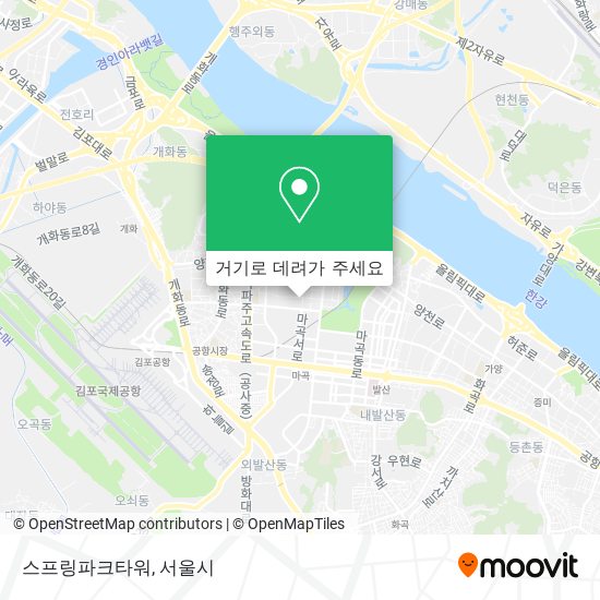 스프링파크타워 지도