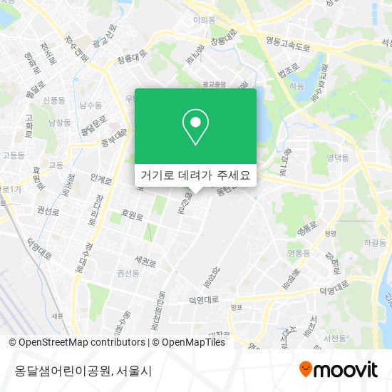 옹달샘어린이공원 지도