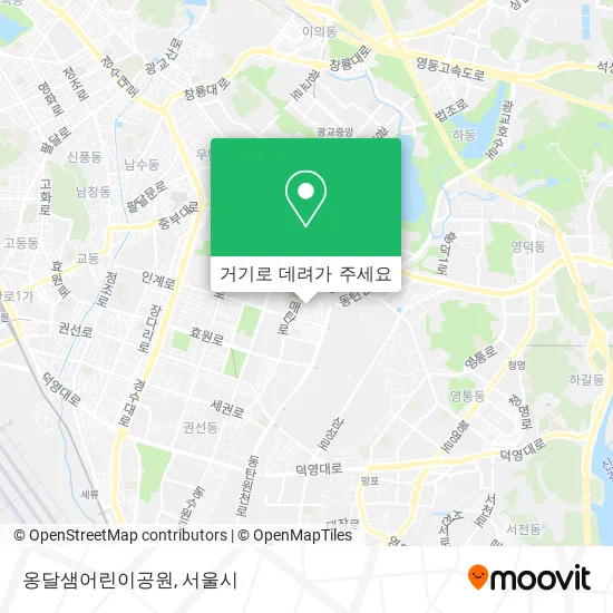 옹달샘어린이공원 지도