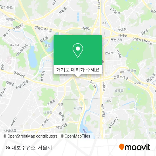 Gs대호주유소 지도