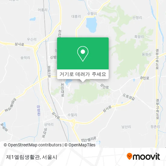 제1엘림생활관 지도
