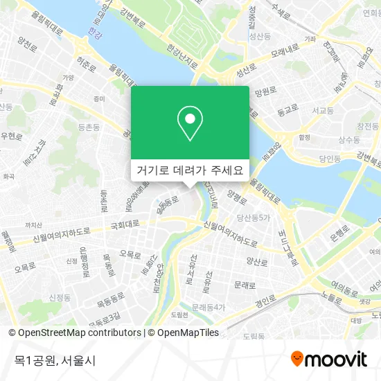 목1공원 지도