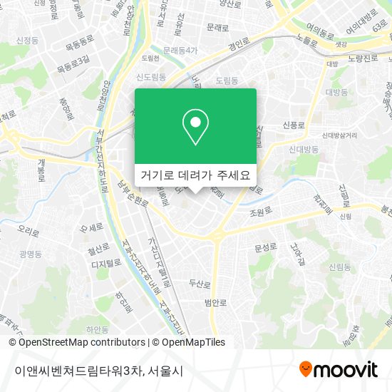 이앤씨벤쳐드림타워3차 지도