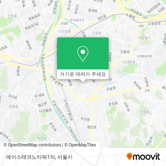 에이스테크노타워1차 지도