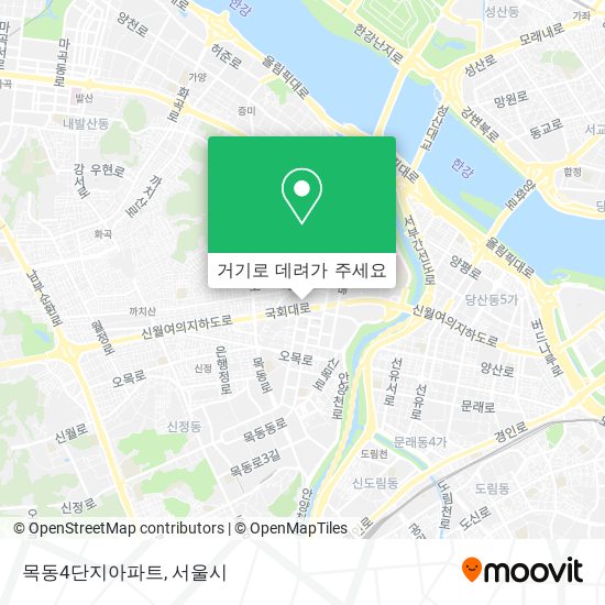 목동4단지아파트 지도