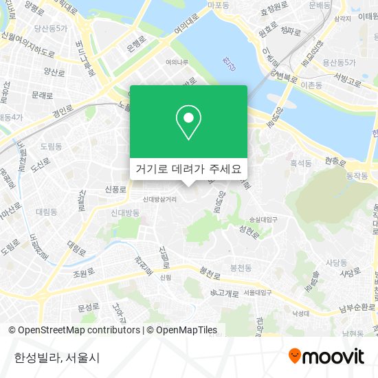한성빌라 지도