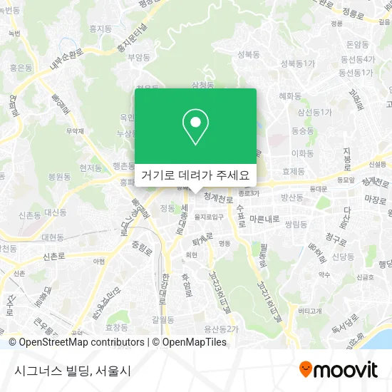 시그너스 빌딩 지도