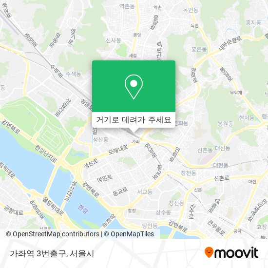 가좌역 3번출구 지도