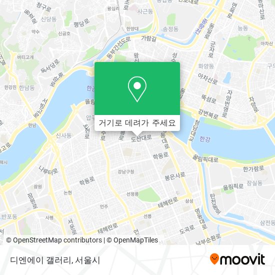 디엔에이 갤러리 지도