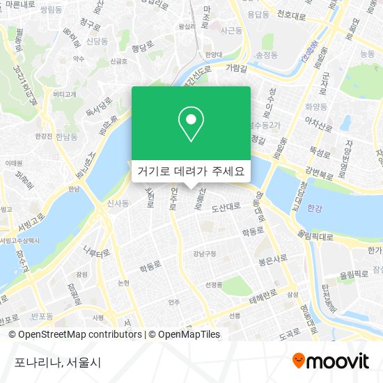 포나리나 지도