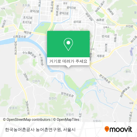 한국농어촌공사 농어촌연구원 지도