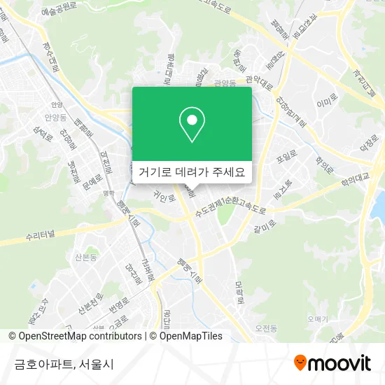 금호아파트 지도