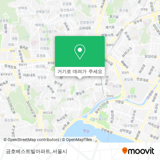 금호베스트빌아파트 지도