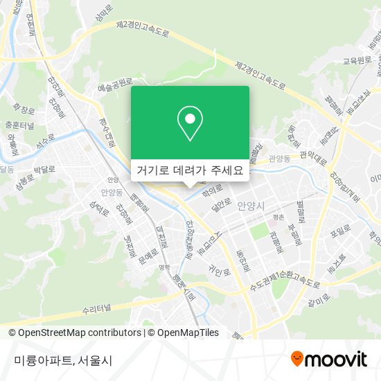 미륭아파트 지도