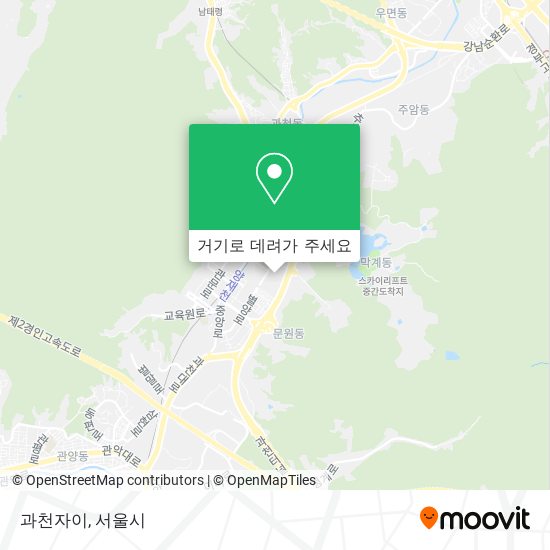 과천자이 지도