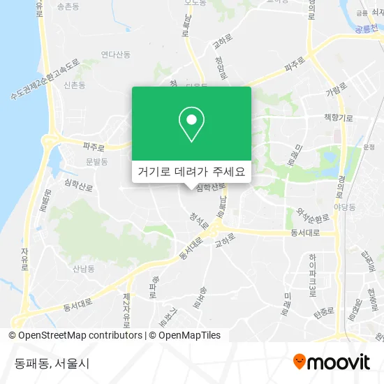 동패동 지도