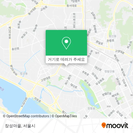 장성마을 지도