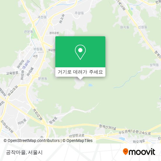 공작마을 지도