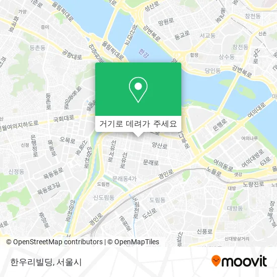 한우리빌딩 지도