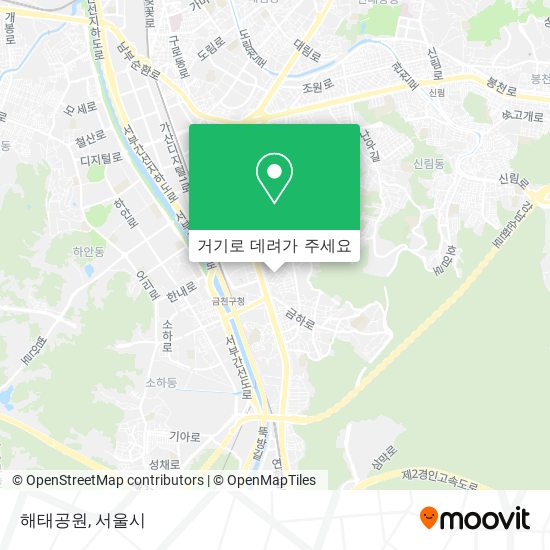 해태공원 지도